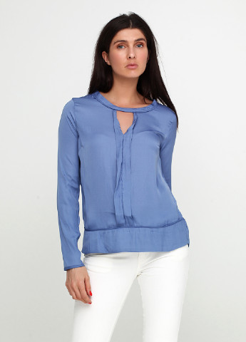 Светло-синяя демисезонная блуза Vero Moda