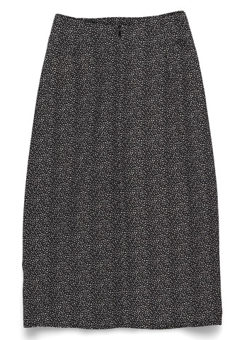 Черная кэжуал с рисунком юбка Missguided