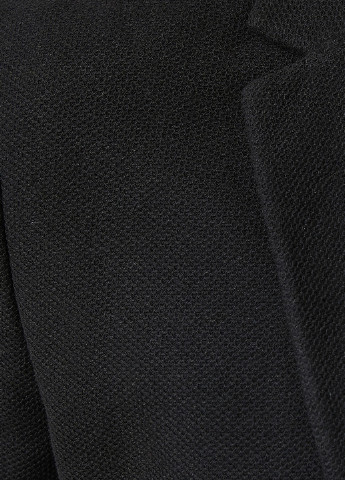 Пиджак KOTON однобортный однотонный чёрный полиэстер