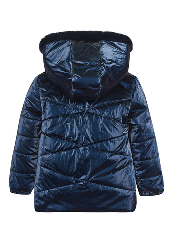 Темно-синя демісезонна куртка Одягайко