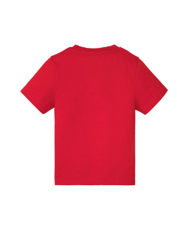 Червоний літній костюм (футболка, шорти) Lupilu