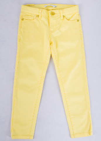Желтые демисезонные зауженные джинсы Silvian Heach