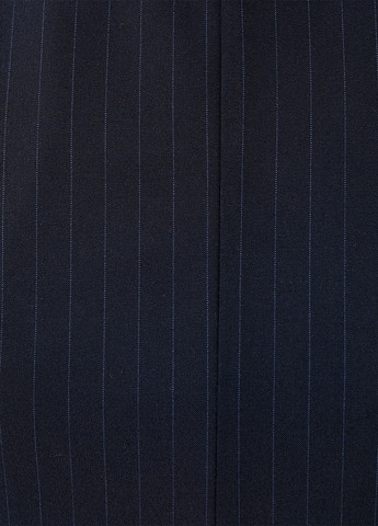 Темно-синее кэжуал платье силуэтная KOTON в полоску
