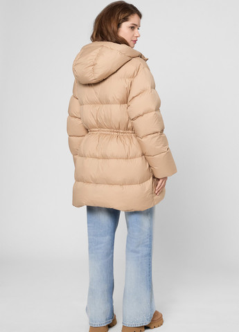 Бежевый зимний Пуховик PRPY