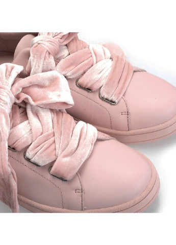 Розовые розовые кеды с бархатными шнуровками Juicy Couture