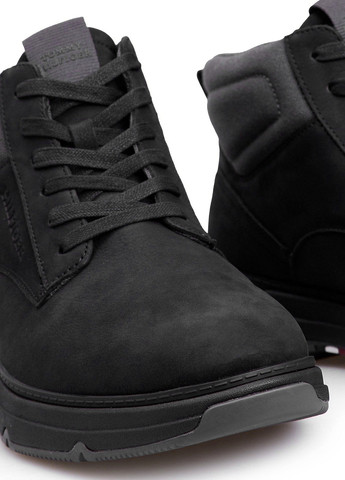 Черные зимние ботинки Tommy Hilfiger