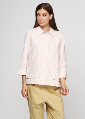 Пудровая демисезонная блуза Cos