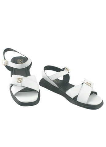 Белые босоножки KDSL с ремешком