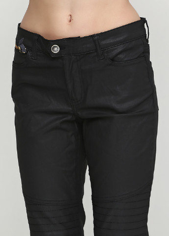 Черные кэжуал демисезонные брюки Guess