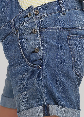 Комбінезон для вагітних C&A комбінезон-шорти однотонний синій джинсовий бавовна