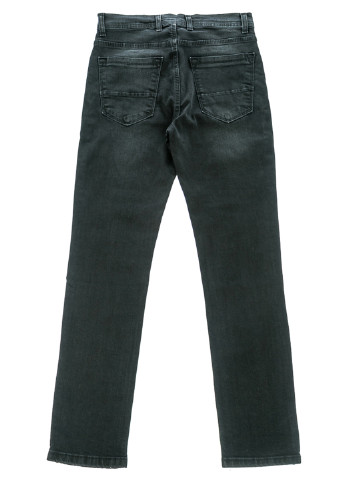 Грифельные демисезонные прямые джинсы Time of Style