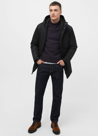 Чорна зимня куртка Braska Б-6/301