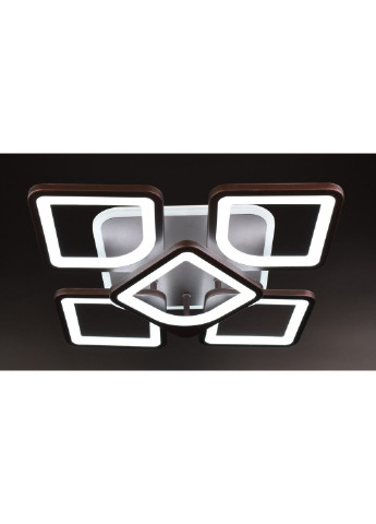 Люстра стельова LED з пультом A2281/4+1S-RGB-cf Коричневий 11х40х40 см. Sunnysky (253629664)
