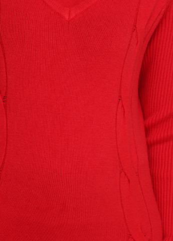 Красный демисезонный джемпер джемпер City Knit