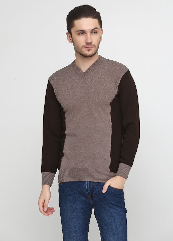 Бежевый демисезонный пуловер пуловер Enbiya