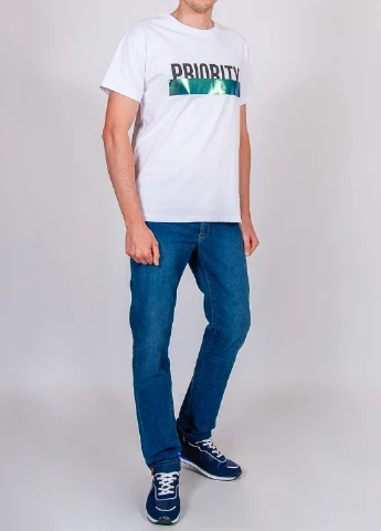 Синие демисезонные джинсы Trussardi Jeans