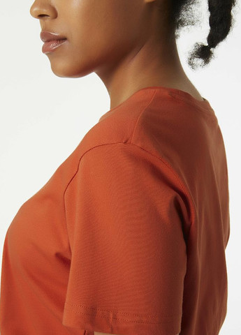 Футболка 34112-179 Helly Hansen Logo T-shirt W Terracotta 2023 at Ekosport - (318417424)