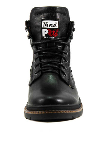 Черные зимние ботинки Nivas