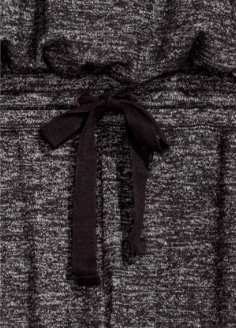 Комбинезон H&M меланж чёрный кэжуал
