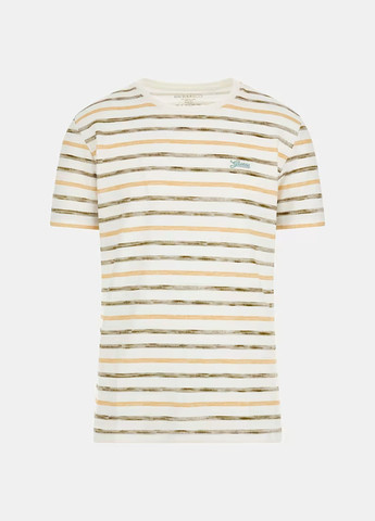 Молочная футболка Guess