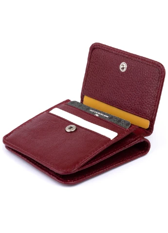 Женский кожаный кошелек 9,5х9х1 см st leather (229460119)