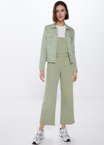 Оливковая демисезонная куртка куртка-пиджак Springfield