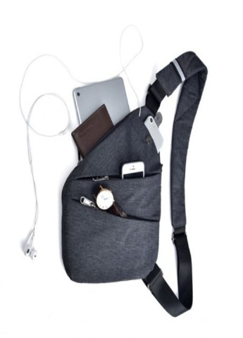 Мужская водонепроницаемая плечевая сумка рюкзак Мессенджер Антивор (8203651) Francesco Marconi (214385291)