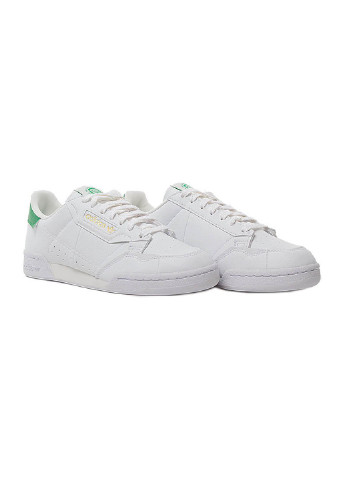 Белые демисезонные кроссовки continental 80 adidas