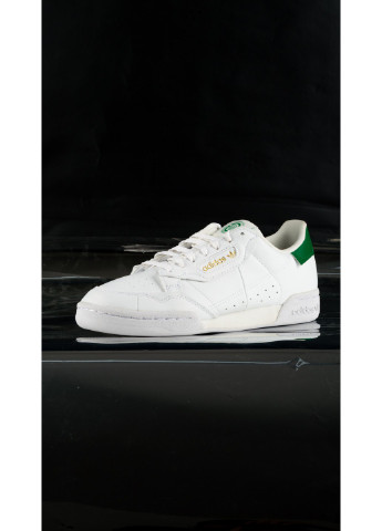 Белые демисезонные кроссовки continental 80 adidas