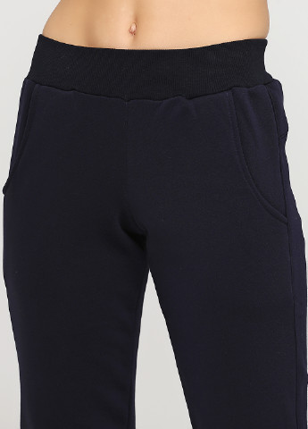 Темно-синие спортивные демисезонные джоггеры брюки Radda