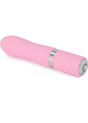 Роскошный вибратор - Flirty Pink с кристаллом Сваровски, гибкая головка Pillow Talk (254151920)