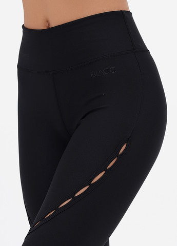 Черные демисезонные леггинсы BLACC