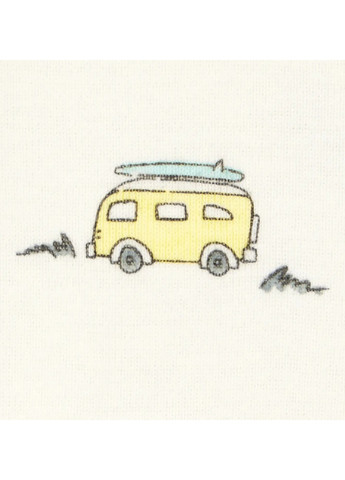 Комбінований демісезонний комплект (футболка, боді, шорти) Carter's