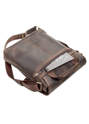 Чоловіча шкіряна сумка 28х32х9 см Shvigel (229460631)