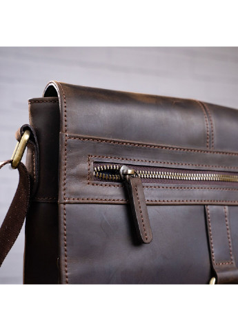 Чоловіча шкіряна сумка 28х32х9 см Shvigel (229460631)