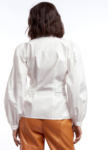 Біла демісезонна блуза Gina Tricot