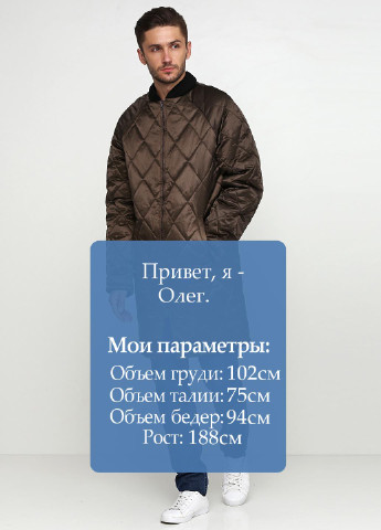Оливкова (хакі) демісезонна куртка DOcK