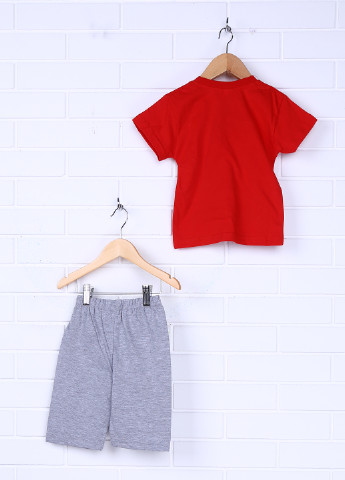 Красная всесезон пижама (футболка, шорты) Elit Star Kids