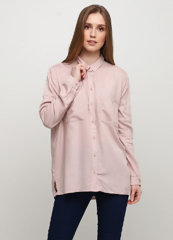 Пудрова демісезонна блуза H&M