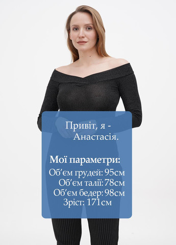 Чёрная блуза Terranova