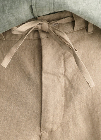 Бежевые кэжуал летние прямые брюки Gant