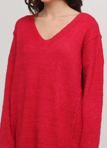 Темно-розовый демисезонный свитер пуловер Reserved