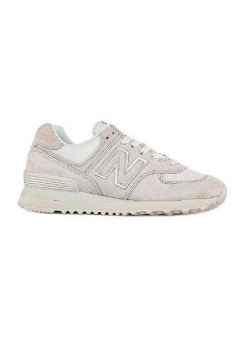 Кроссовки 574 New Balance белые демисезоны (256006747)