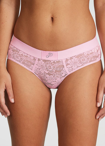 Розовый демисезонный комплект (бюстгальтер, трусики) Victoria's Secret