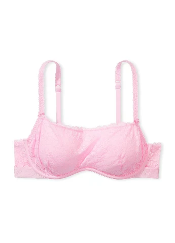 Розовый демисезонный комплект (бюстгальтер, трусики) Victoria's Secret