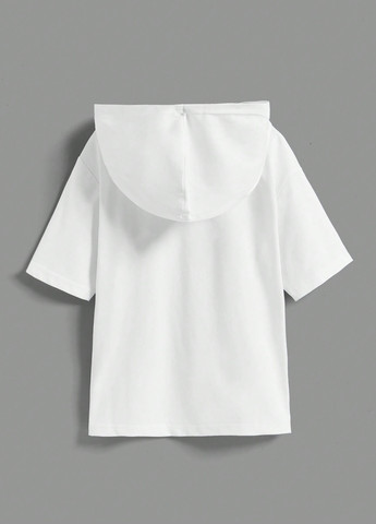 Черно-белая летняя футболка (2 шт.) SHEIN