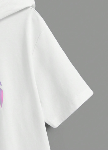 Черно-белая летняя футболка (2 шт.) SHEIN