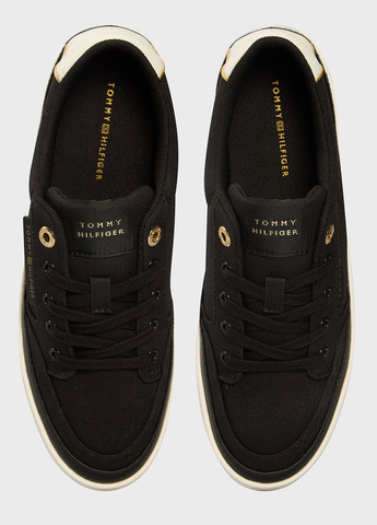 Черные кеды Tommy Hilfiger