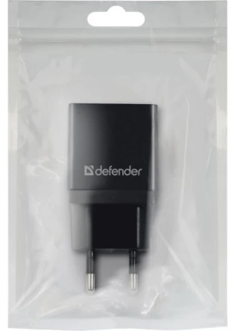 Зарядное устройство EPA-10 black, 1xUSB, 5V / 2.1A (83572) Defender (216638049)