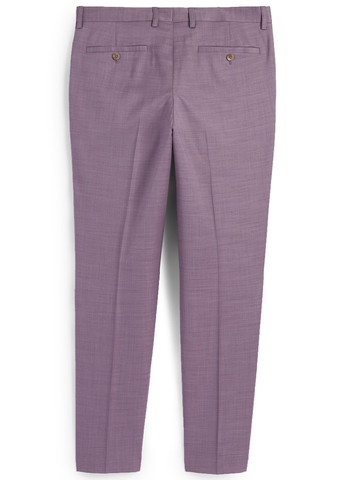 Фиолетовые классические, кэжуал демисезонные классические брюки C&A